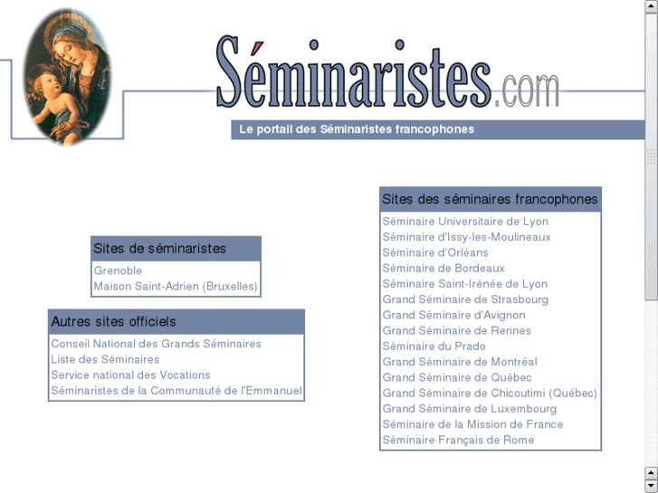 www.seminaristes.com