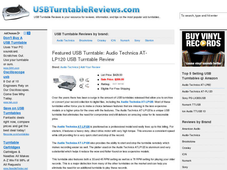 www.usbturntablereviews.com