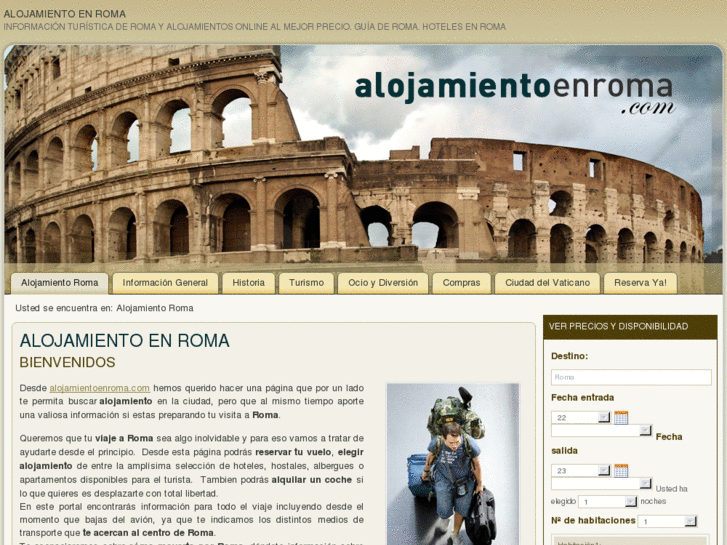 www.alojamientoenroma.com