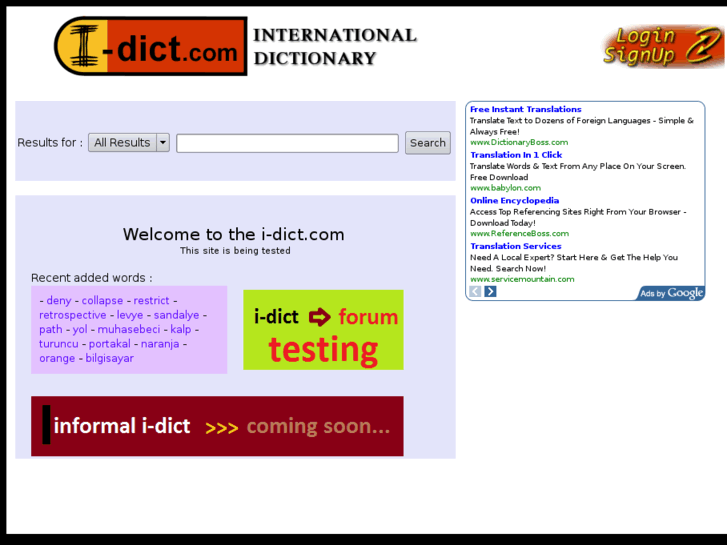 www.i-dict.com