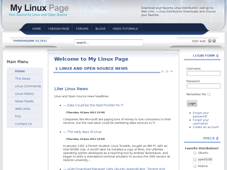 www.mylinuxpage.com