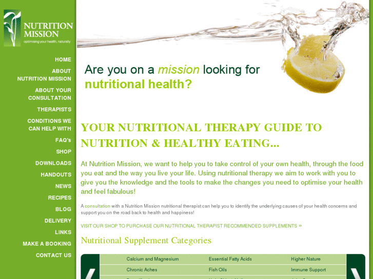 www.nutritionmission.co.uk