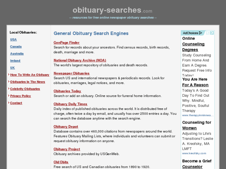 www.obituary-searches.com