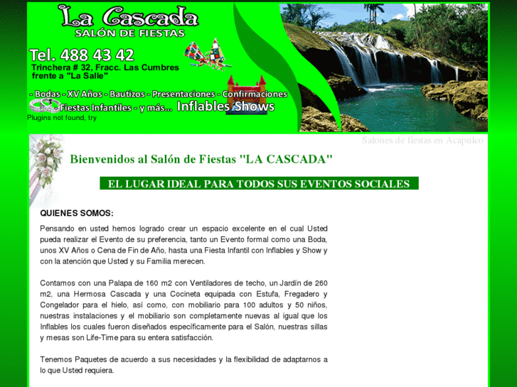 www.salonesdefiestasenacapulco.com