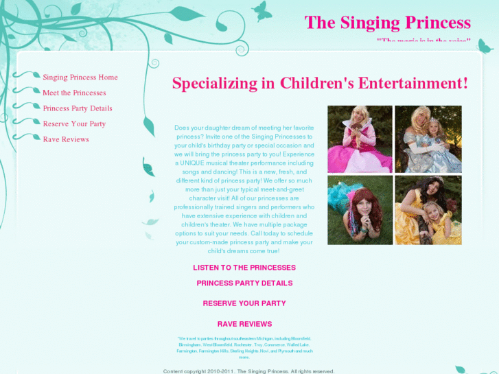 www.singingprincess.com