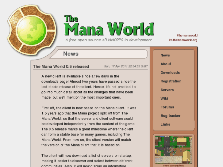 www.themanaworld.org