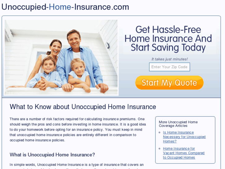 www.unoccupied-home-insurance.com