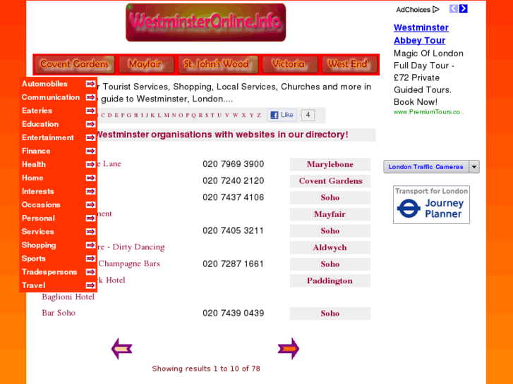 www.westminsteronline.info