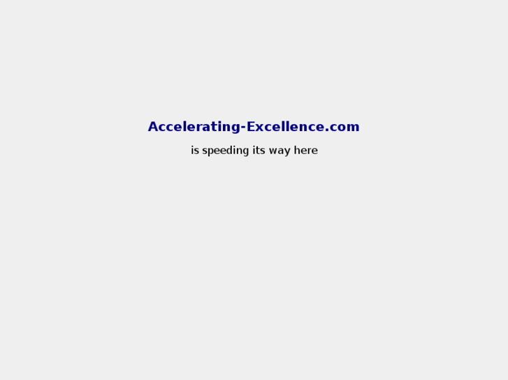 www.accelerating-excellence.com