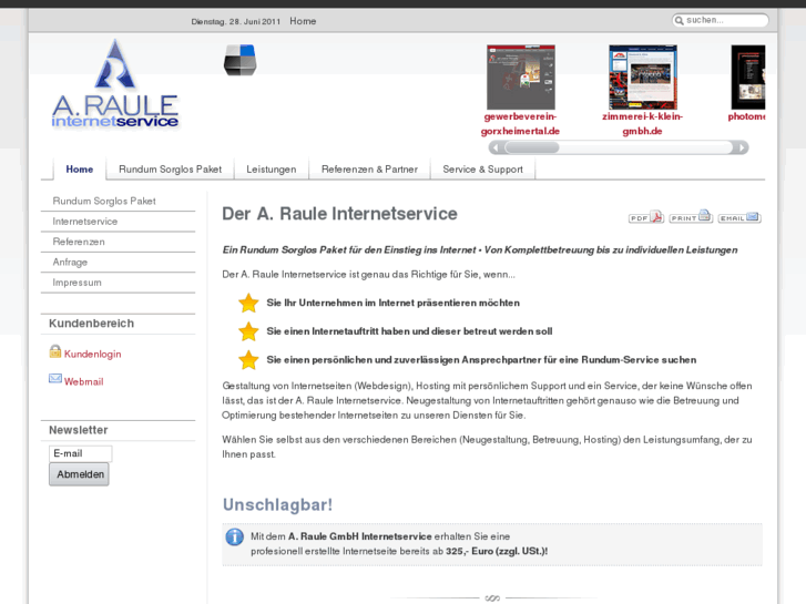 www.araule-internetservice.de