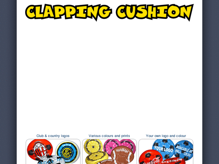 www.clappingcushion.com