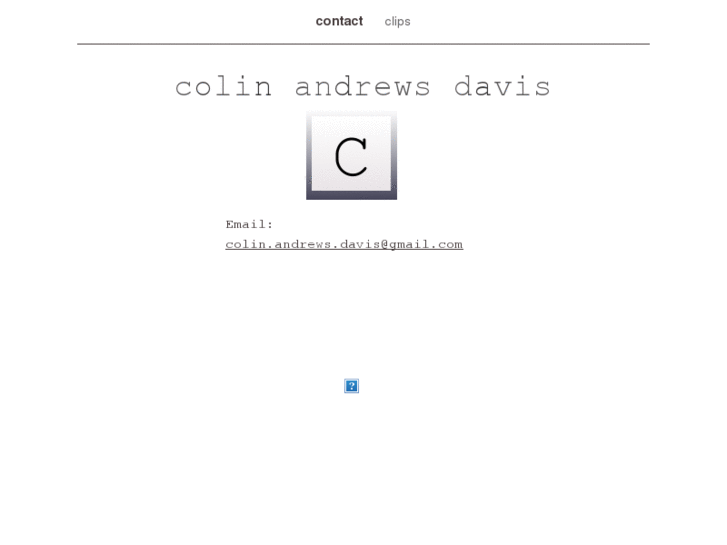 www.colinandrewsdavis.com