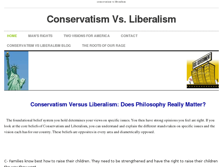 www.conservatismvsliberalism.net