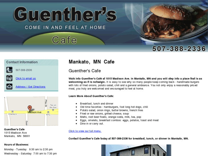 www.guentherscafemankato.com