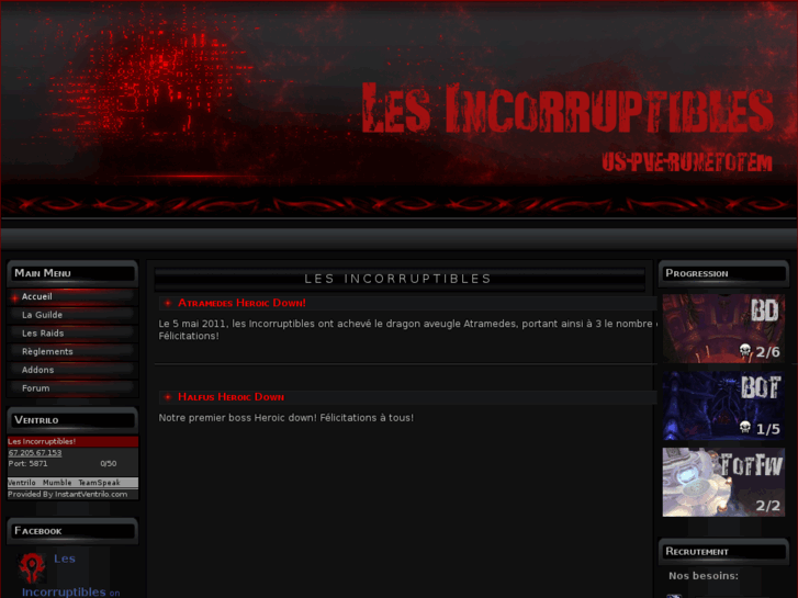 www.lesincorruptibles.com