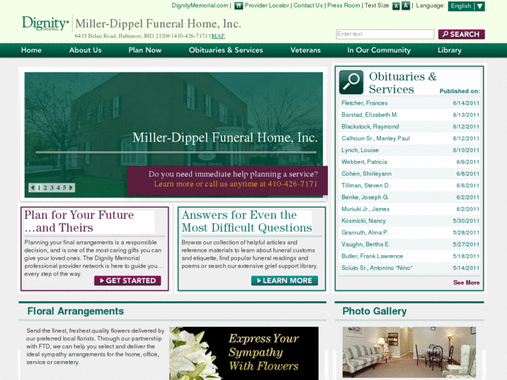 www.miller-dippelfuneralhome.com