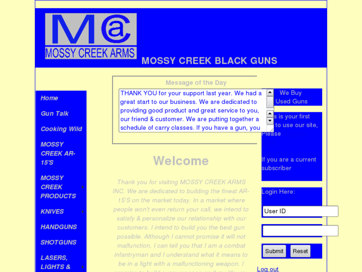 www.mossycreekblackguns.com