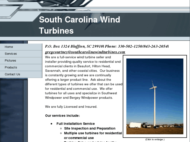 www.southcarolinawindturbines.com