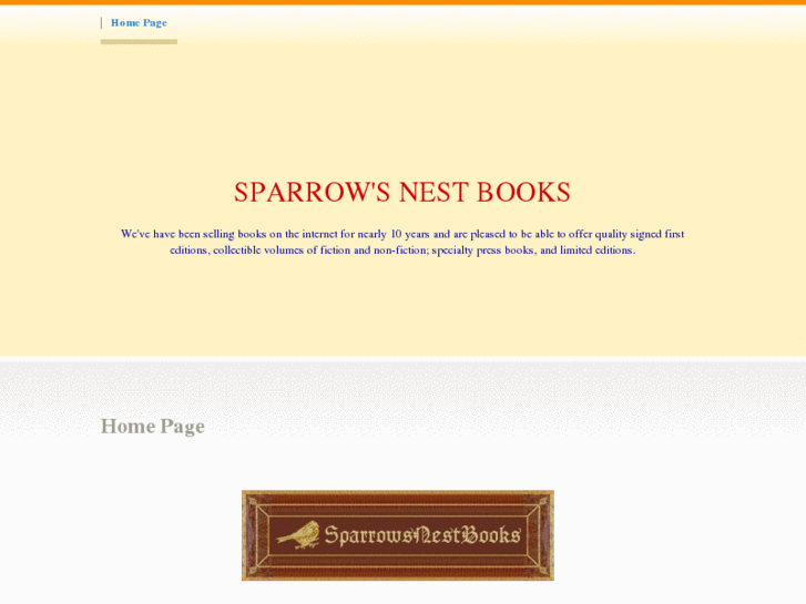 www.sparrowsnestbooks.com