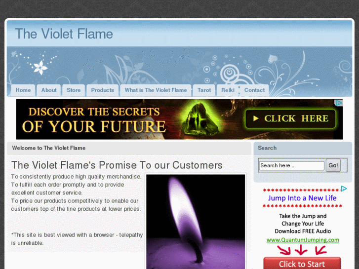 www.thevioletflame.com