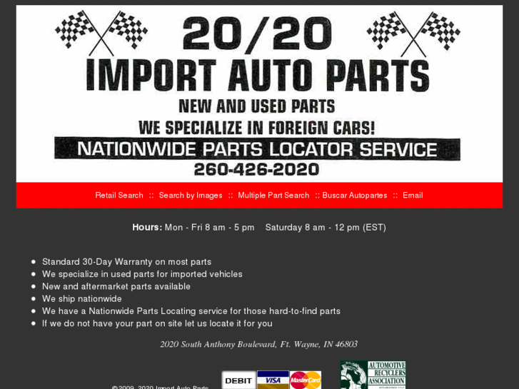 www.2020importautoparts.com