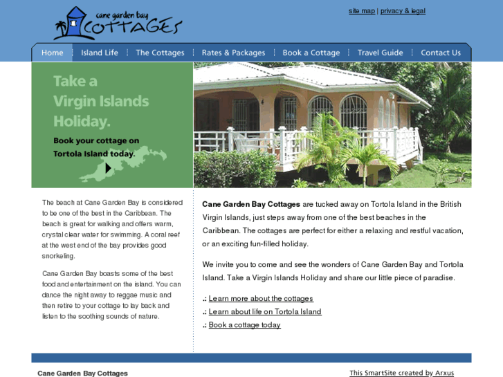 www.canegardenbaycottage.com