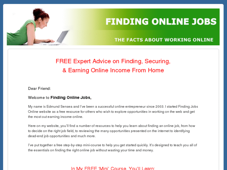 www.findingonlinejobs.com