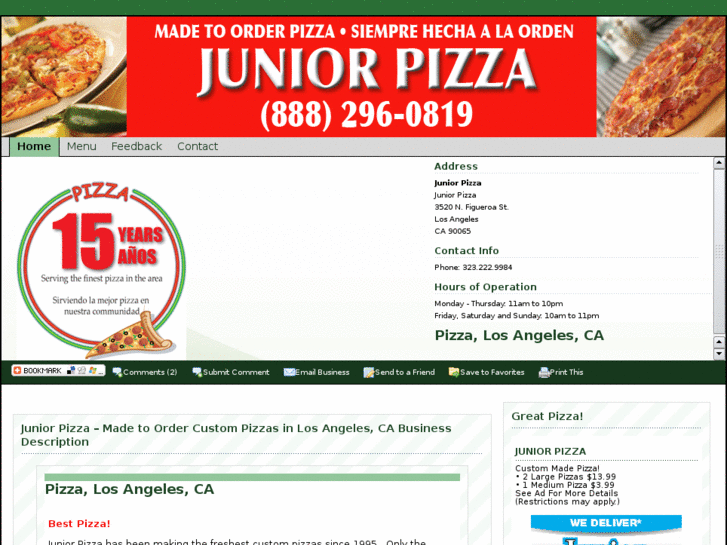 www.juniorpizza.com