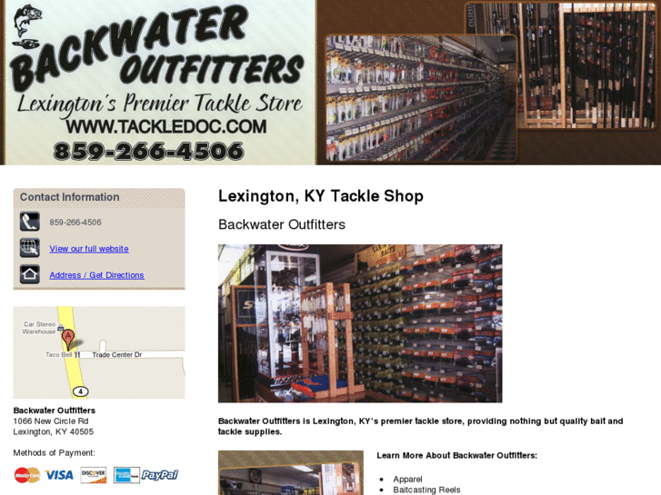 www.lexingtonbaitandtackle.com