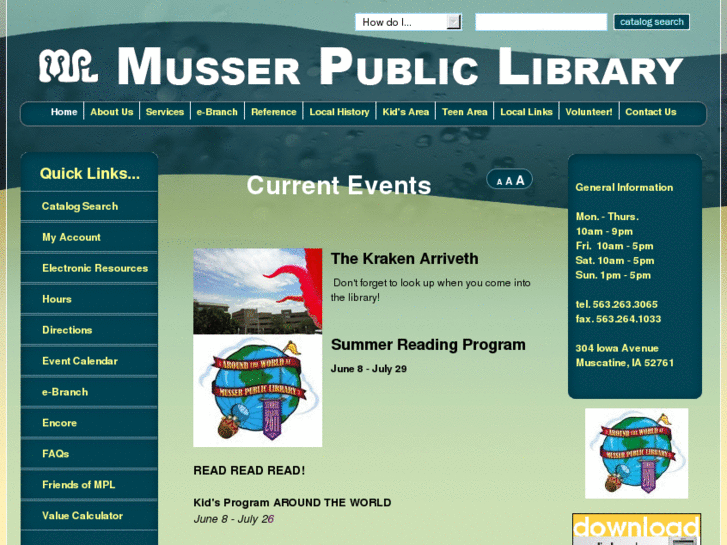 www.musserpubliclibrary.org