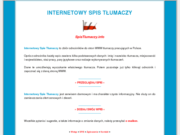 www.spistlumaczy.info