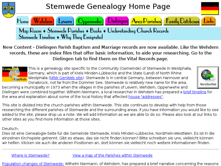 www.stemwedegenealogy.com