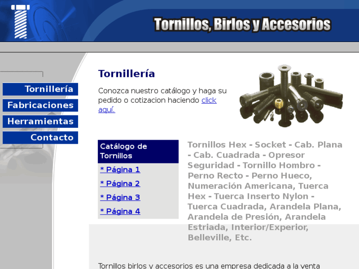 www.tornillosbirlosyaccesorios.com