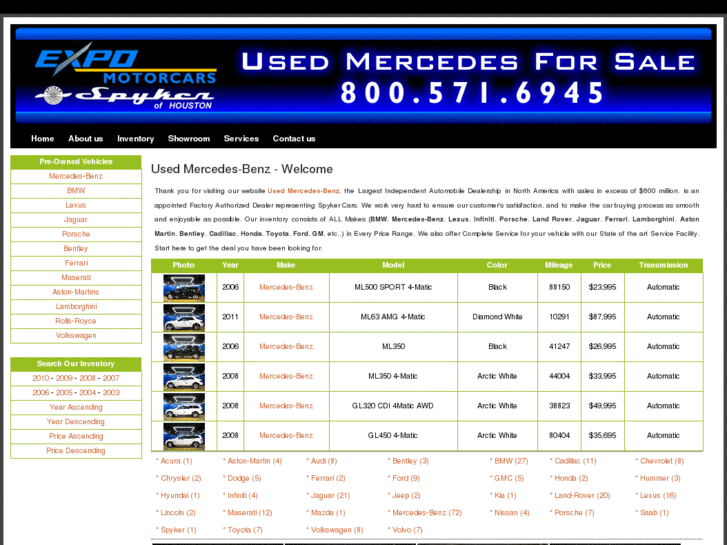 www.usedmercedesbenz4u.com