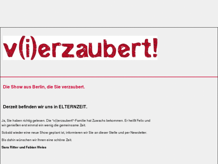 www.vierzaubert.de