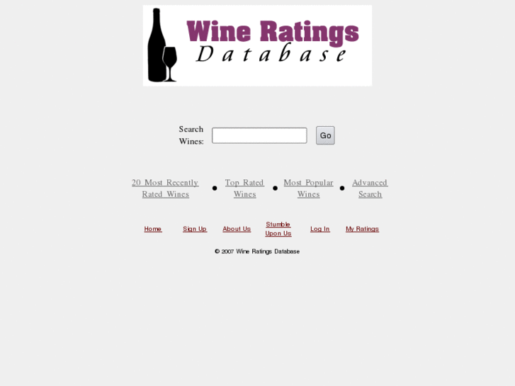 www.wineratingsdatabase.com