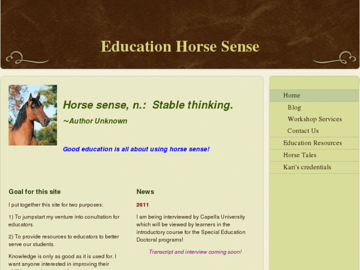 www.educationhorsesense.net