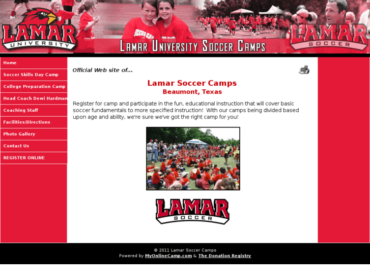 www.lamarsoccercamp.com