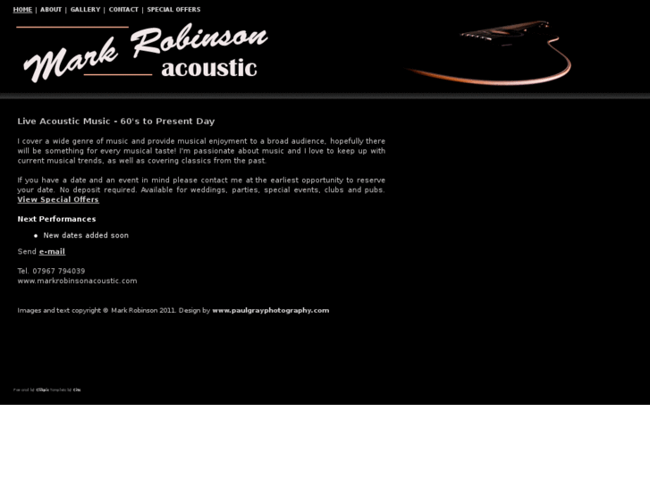 www.markrobinsonacoustic.com