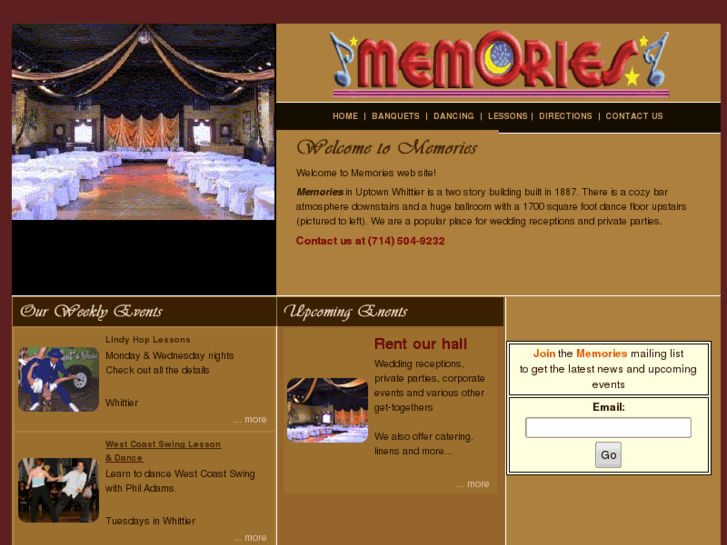 www.memoriesdancing.com