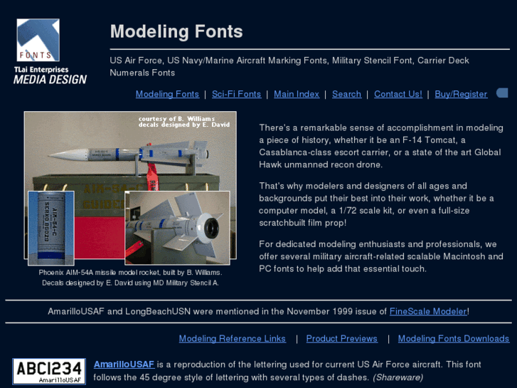 www.modelfont.com