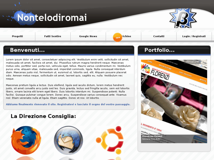 www.nontelodiromai.it