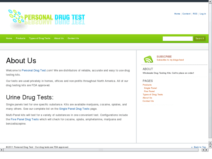 www.personaldrugtest.com