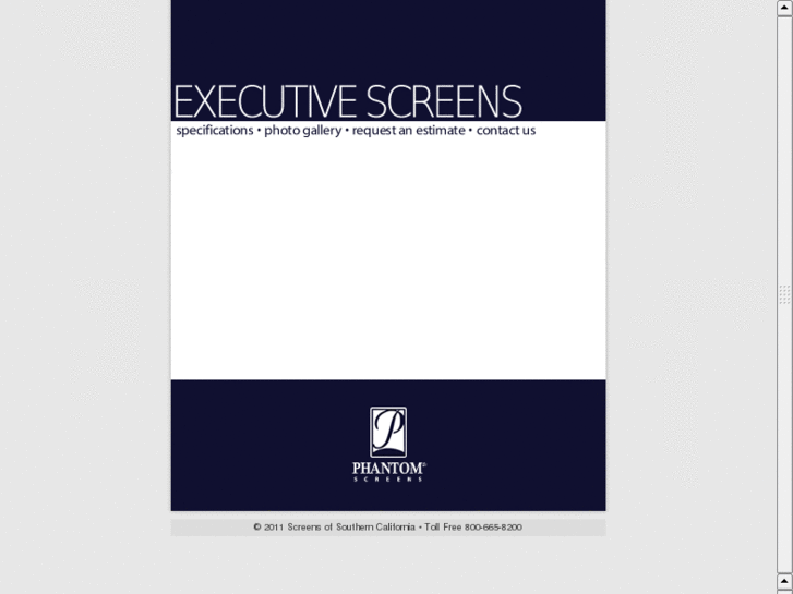 www.phantomexecutivescreens.com