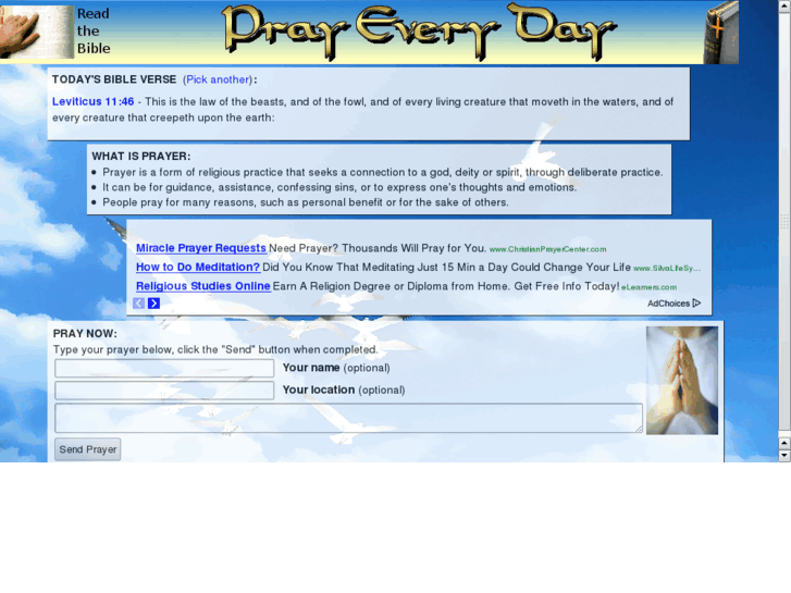 www.prayeveryday.net