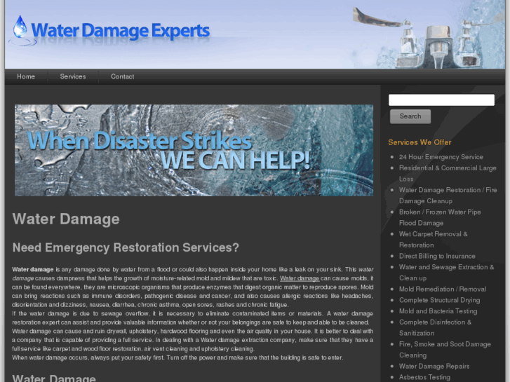 www.waterdamage-experts.com