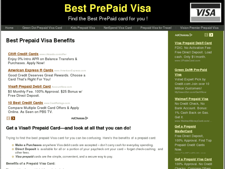 www.bestprepaidvisa.com