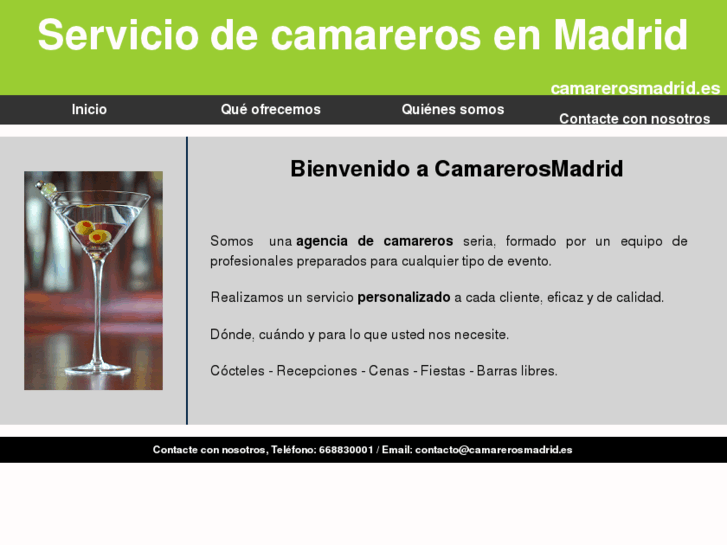 www.camarerosmadrid.es