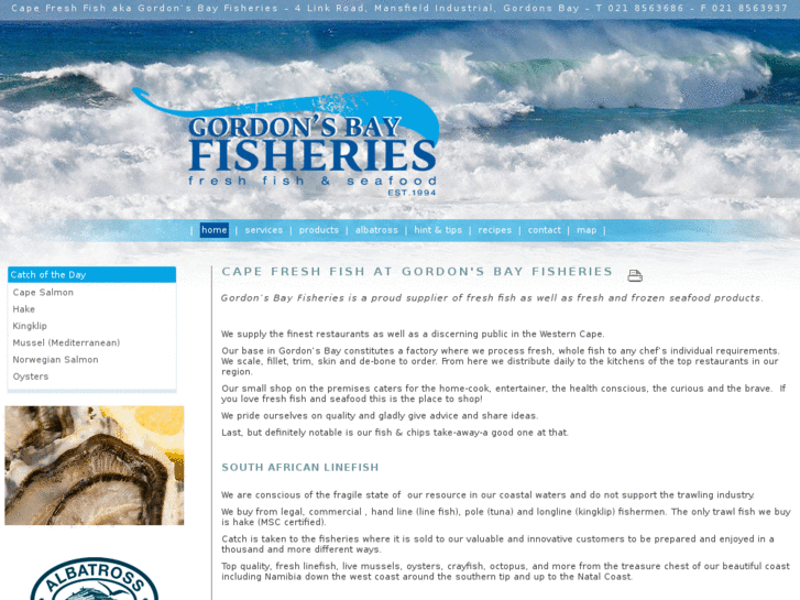 www.capefreshfish.co.za