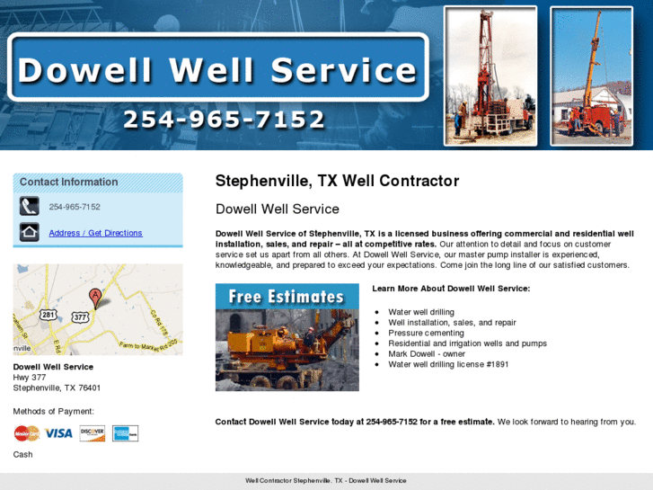 www.dowellwellservice.net